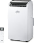 BLACK+DECKER Portable Air Conditioner with Heat. 14.000 BTU with 12.000 BTU Heating for Rooms Up To 700 Sq. Ft.. Portable AC with Follow Me Remote Control.