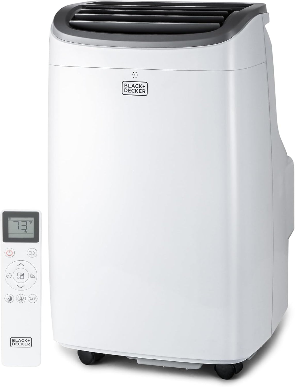 BLACK+DECKER Smart Portable Air Conditioner. 14.000 BTU for Rooms up to 700 Sq. Ft.. Smart Portable AC with Follow Me Remote and Window Kit.